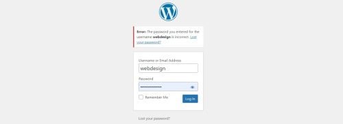 cannot login wordpress