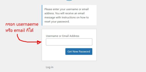 username or email